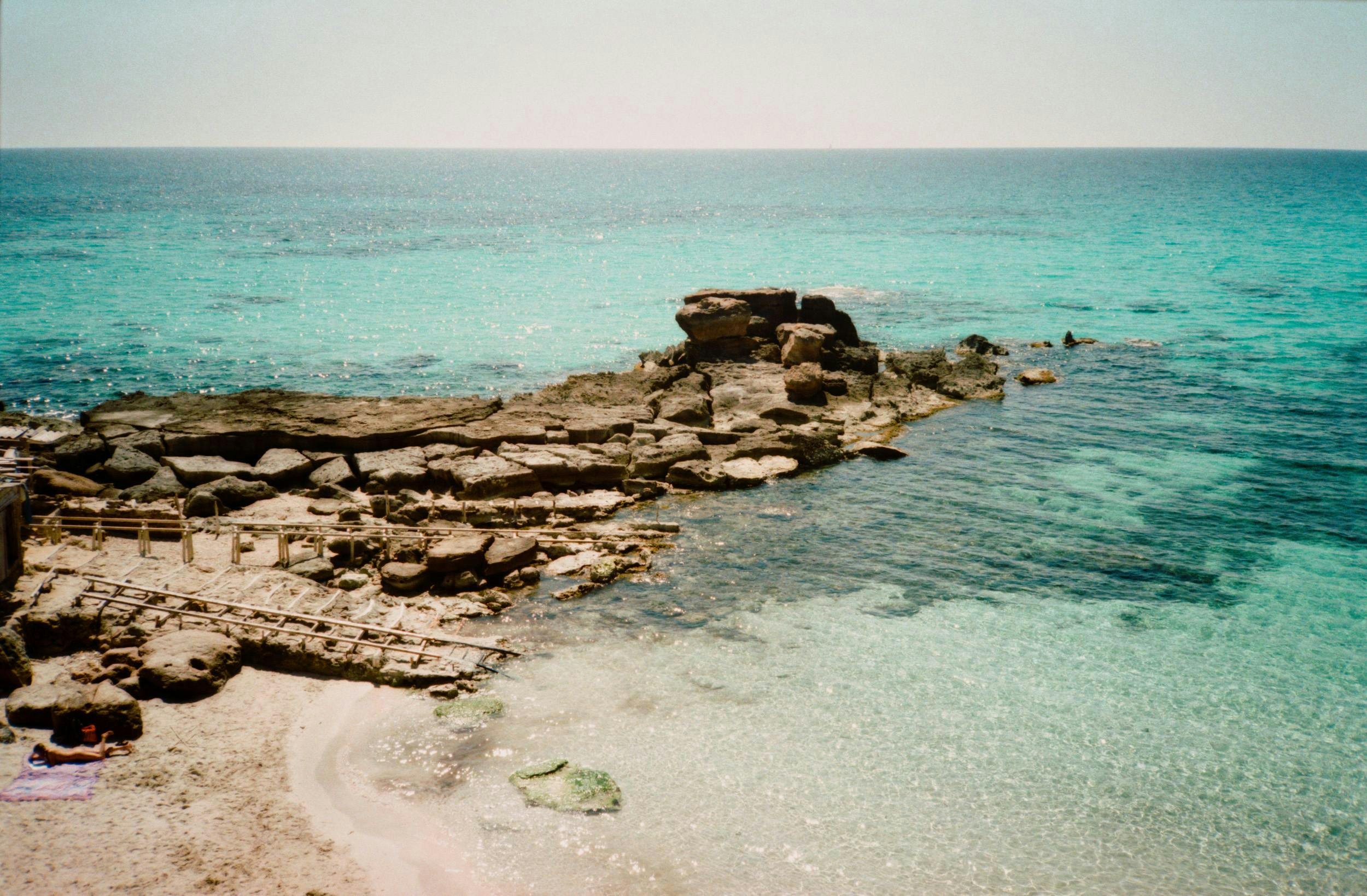 nature outdoors sea water promontory summer land scenery beach shoreline