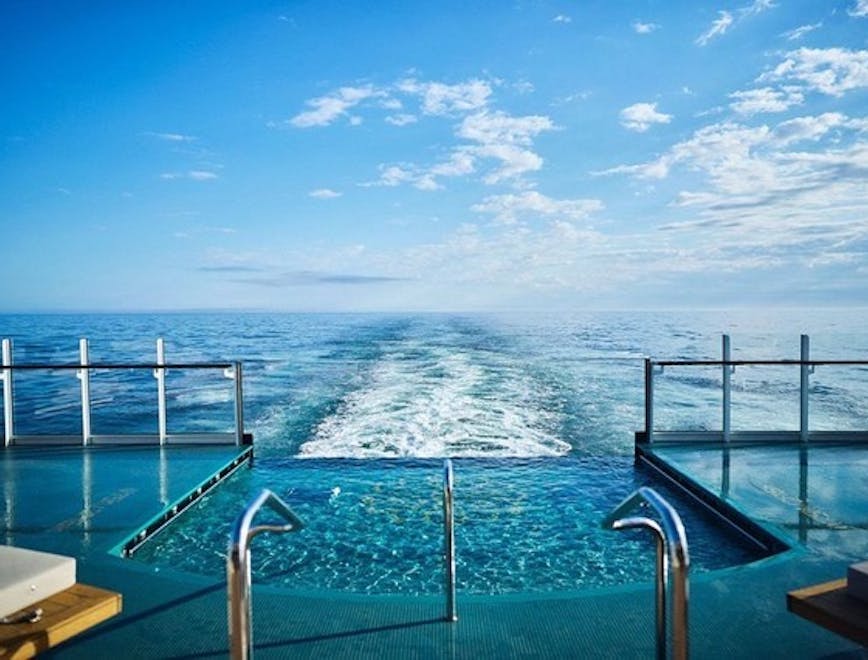 pool water nature outdoors sky swimming pool horizon tub hot tub